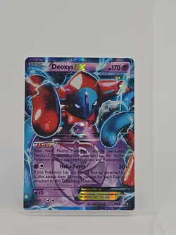 DEOXYS EX BW82 Black White Promo Ultra Rare Pokemon Card NM - Image 1