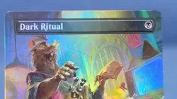 Dark Ritual 131 PROMO BORDERLESS FOIL TMNT Commander MTG LP Card Rare * 🔮 - Image 3