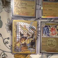 Pokemon Raichu Stage 1 & BREAK 4 Card Lot Holo & Foil English - Image 2