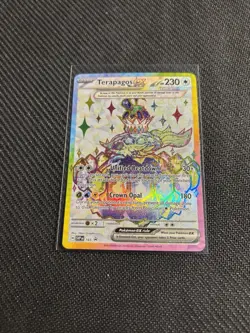 Pokemon Card - Terapagos ex Scarlet & Violet Promo 165 Promo NM - Image 1