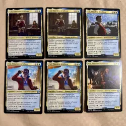Cid, Timeless Artificer FINAL FANTASY Magic The Gathering - MTG FIN - 6 Card Lot - Image 1