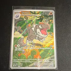 Pokemon Tyrunt Stage 1 MEP 070 Holo 100HP Get Angry Dinosaur TCG Card - Image 1