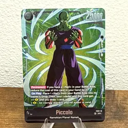 Piccolo FS12-13 SR Battle Card 25000 Power Bandai - Dragon Ball Super Card Game - Image 1