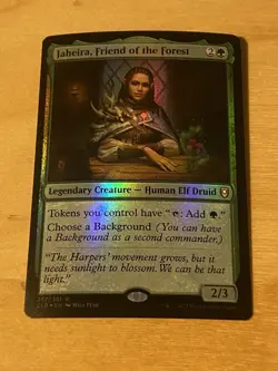 Jaheira, Friend of the Forest FOIL - NM MTG CLB Baldur’s Gate - Image 1