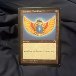 Sapphire Medallion (Tempest) LP MTG - Image 1