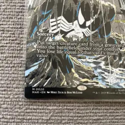 Reanimate-Marvel Universe-Borderless-Regular-20-MTG Spiderman - Image 4