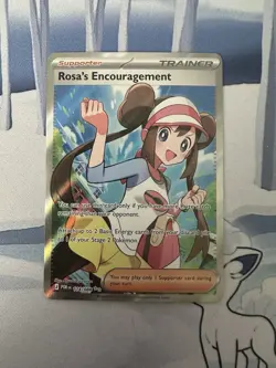 Pokemon Rosa’s Encouragement Full Art 114/088 Perfect Order Near Mint NM - Image 1