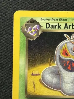 Dark Arbok 19/82 Non-Holo Team Rocket Unlimited Pokemon Card LP/MP - Image 2
