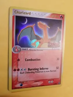 Pokemon Card Charizard 6/108 EX Power Keepers STAMPED Reverse Holo - Image 1