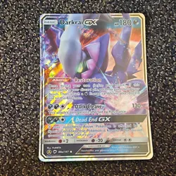 The Pokemon Company Darkrai GX Promo Holo Basic Oversized Jumbo 180 HP 088A/147 - Image 1