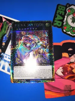 P.U.N.K. JAM FEVER! (Starlight Rare) [BLMM-EN051] NM Yugioh Card - Image 1