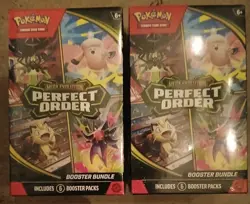 2x Perfect Order Booster Bundle Lot Pokemon TCG New/Sealed ✅ - Image 1