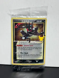 2021 Pokemon Celebrations BSP ETB #SWSH144 Greninja Gold Star Sealed 2 - Image 1