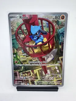 Riolu - 010 (Pokemon Center Exclusive) 010 Me: Mega Evolution Promo Holo [NM] - Image 1