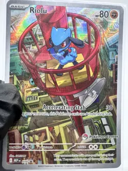 Riolu - 010 (Pokemon Center Exclusive) 010 Me: Mega Evolution Promo Holo [NM] - Image 4