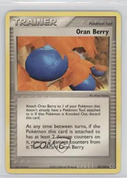 Oran Berry Pokemon EX Emerald #80 2005 - Image 1
