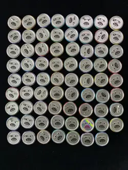 2025 Pokemon TCG S-Chinese 151C Coin Badge Pikachu Eevee Flareon Lot*71 AM11 - Image 2