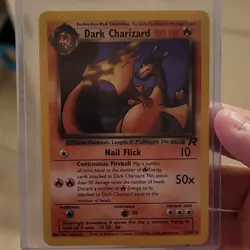 Pokemon TCG Dark Charizard Team Rocket 21/82 1st Edition (Holo) Rare - Image 1
