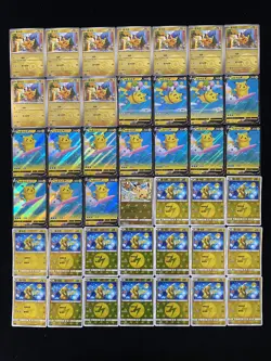 2024 Pokemon TCG S-Chinese CS5aC 017/127 C 002/004 Pikachu Holo Lot*217 AM11 - Image 1