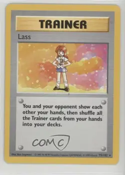 Lass Shadowless Pokemon Base Set #75 1999 - Image 1