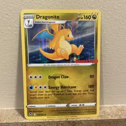Dragonite Gamestop Stamp Holo Promo #131/195 Silver Tempest - Pokemon 2022 - NM - Image 1