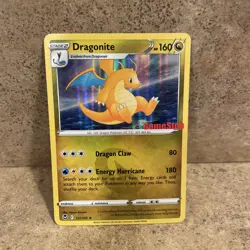 Dragonite Gamestop Stamp Holo Promo #131/195 Silver Tempest - Pokemon 2022 - NM - Image 2