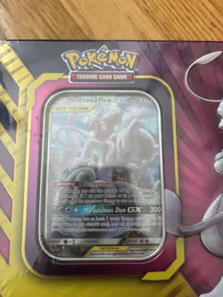 Pokemon TCG Tag Team Partnership Tin Set 3 Sealed READ Mewtwo Giratina Lucario - Image 3