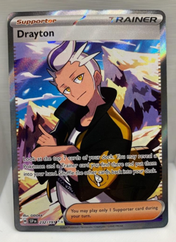 Pokemon Drayton 232/191 Surging Sparks Ultra Rare Full Art Holo NM/M - Image 1