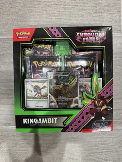 Pokemon TCG Shrouded Fable Kingambit Illustration Collection Factory Sealed - Image 1