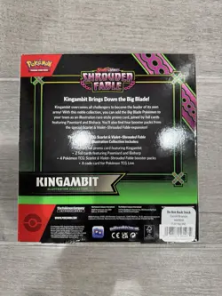 Pokemon TCG Shrouded Fable Kingambit Illustration Collection Factory Sealed - Image 2