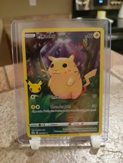 Pokemon TCG Pikachu 005/025 Celebrations Full Art Holo (LP) - Image 1
