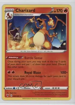 Charizard Pokemon Sword & Shield Vivid Voltage #025 - Image 1