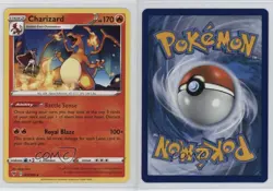 Charizard Pokemon Sword & Shield Vivid Voltage #025 - Image 3