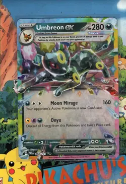 Pokemon TCG Umbreon ex 060/131 Prismatic Evolutions Rare Holo NM/M - Image 1