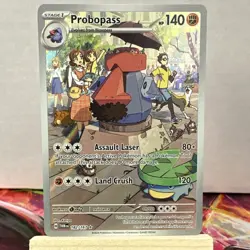 Pokemon Probopass 182/167 Illustration Rare Holo Sv06: Twilight Masquerade TCG - Image 1
