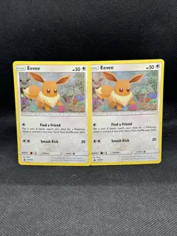 Eevee (Cosmos Holo) SM184 Sm Holo Promo Pokemon TCG - Image 1