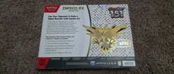 Pokemon TCG Scarlet and Violet 151 Zapdos EX Collection Box Factory Sealed - Image 3
