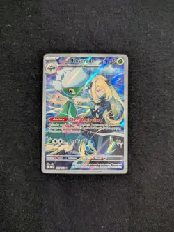 Pokemon TCG Cynthia's Roserade 184/182 Sv10:Destined Rivals Illustration Rare NM - Image 1