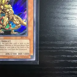 Manticore Of Darkness Ultra Rare Unlimited Yu-Gi-Oh Invasion Of Chaos IOC-067 LP - Image 5