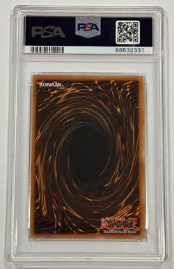 Yu-Gi-Oh! Gaia The Dragon Champion LOB-EN125 PSA Mint 9 - FOIL BLEED ERROR - Image 2