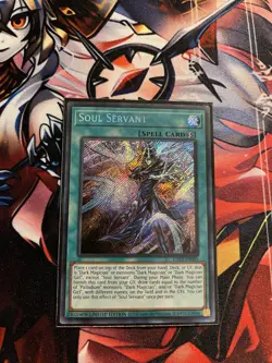 Yu-Gi-Oh Soul Servant LDS3-EN095 Secret Rare Limited Edition - Image 3