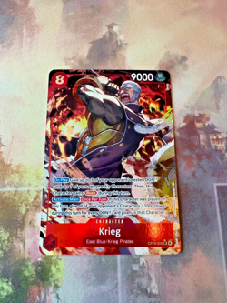 One Piece Card Game | Krieg OP15-008 SR ALT ART IN-HAND | OP15 | English | NM/M - Image 1