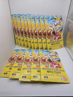 One Piece OP15 Adventure on Kami's Island Sleeved Booster Packs (Lot Of 15) - Image 1