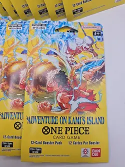 One Piece OP15 Adventure on Kami's Island Sleeved Booster Packs (Lot Of 15) - Image 3