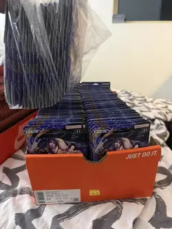 One Piece OP14 THE AZURE SEA’S SEVEN LOT OF (129) - Sleeved Booster Packs - Image 1