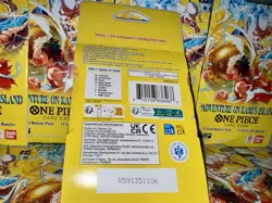 LOT OF 9 One Piece CCG OP15-EB04 Adventure On Kami’s Island Sleeved Booster Pack - Image 2