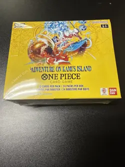 One Piece OP15/EB04 Adventure on KAMI’S Island Booster Box ENGLISH Sealed - Image 1