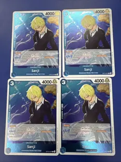 One Piece English - Sanji - OP15-047 - R - NM x4 - Image 1