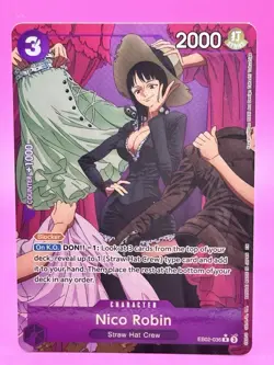 One Piece Nico Robin Alt Art R EB02-036 Anime 25th Collection - Near Mint - Image 1