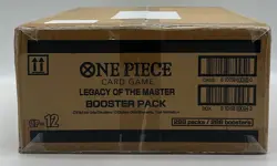 One Piece TCG OP-12 Legacy Of The Master Booster Box Case SEALED ENGLISH - Image 3